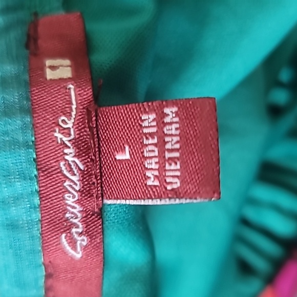 Maxi Women's Long Open String back Dress SZ L - Picture 8 of 13